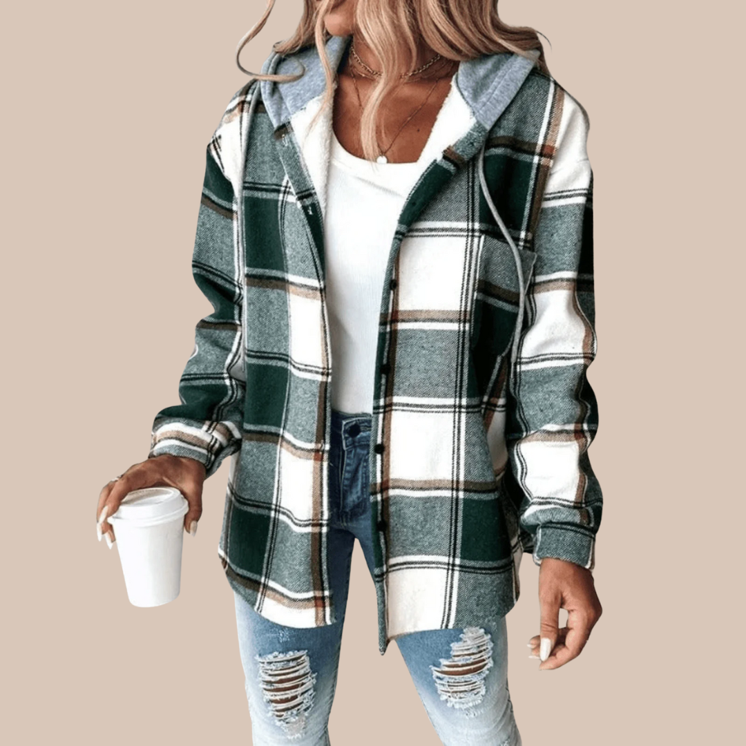 Elvia | Uroczy sweter z wzorem