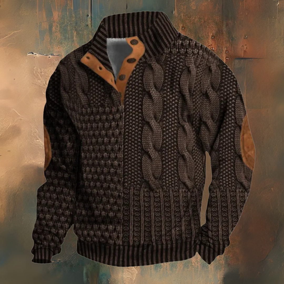 Renaud | Sweter z nadrukiem