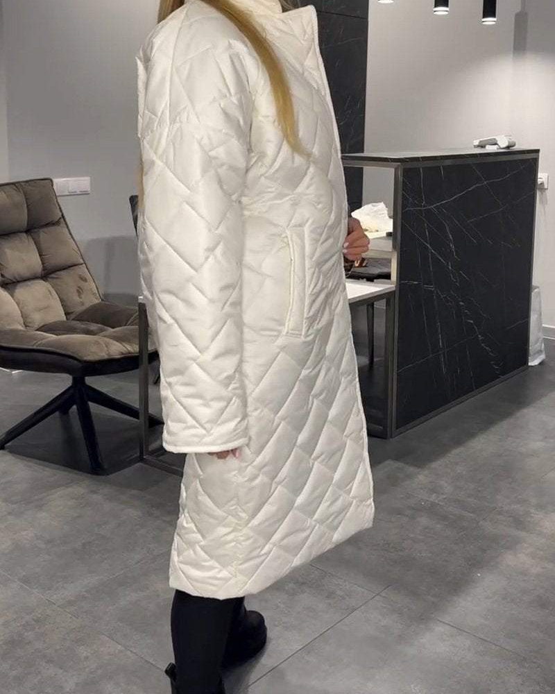 Zanira™ | Płaszcz o średniej długości z klapami