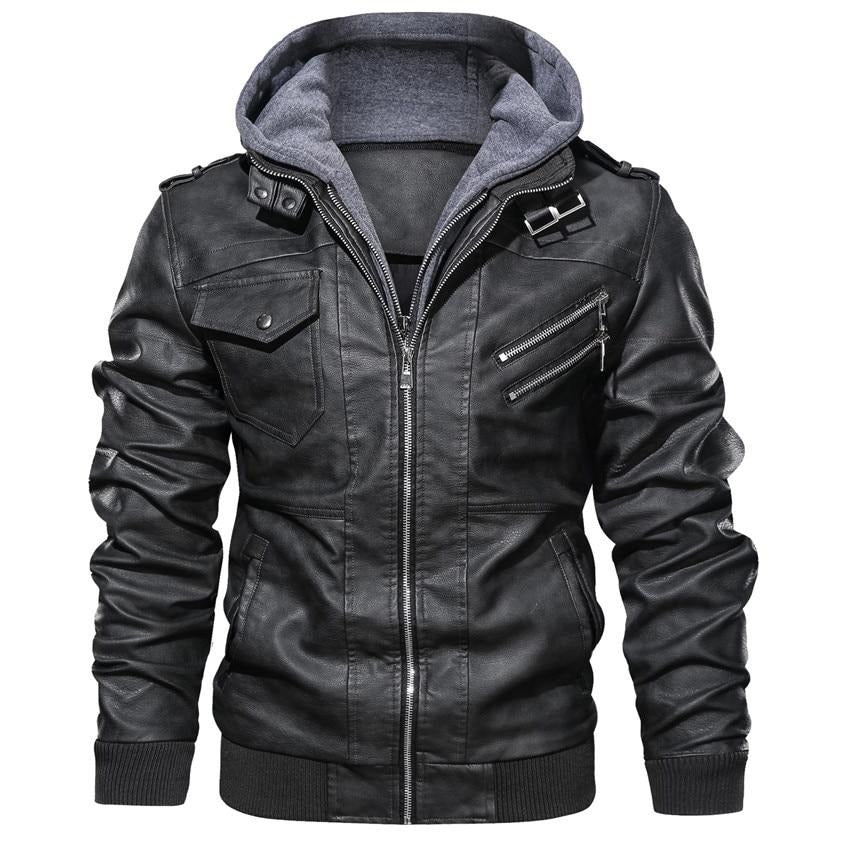 Bram | Casual Leather Jacket