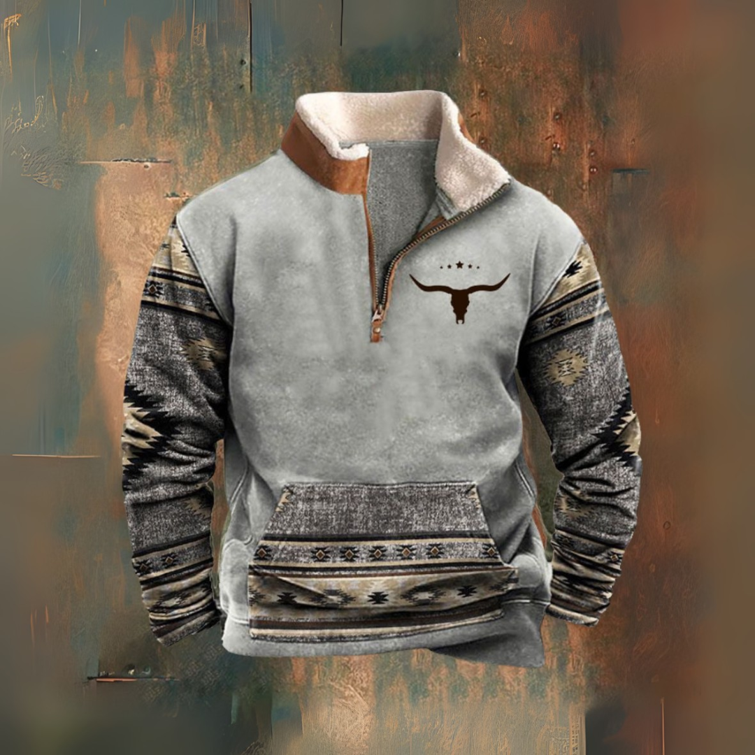 Yellowstone Rodeo — Kurtka Sherpa z półzamkiem