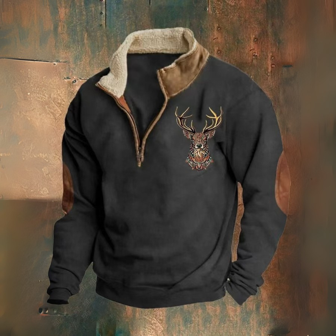 Laurent - Sweter z półzamkiem