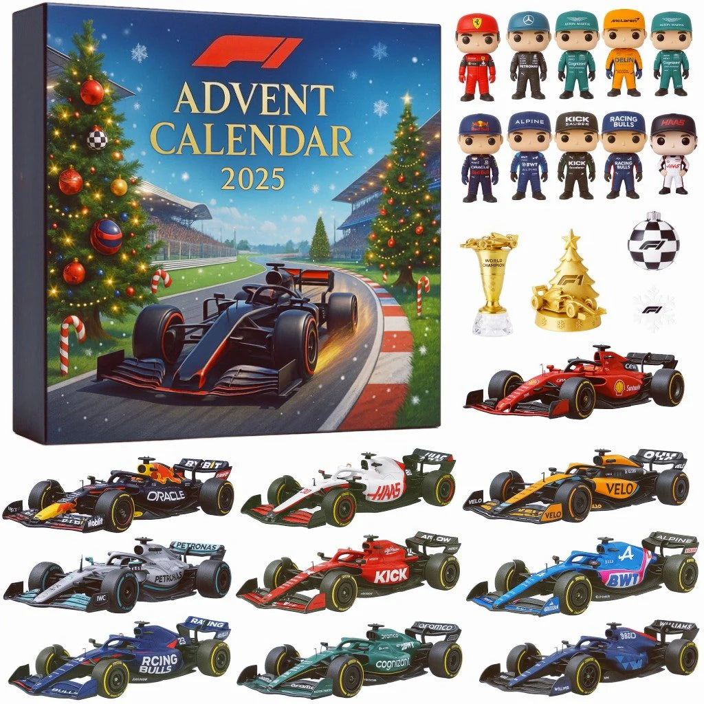 🎄 Kalendarz Adwentowy Racing Legends 2025 – Edycja Kolekcjonerska