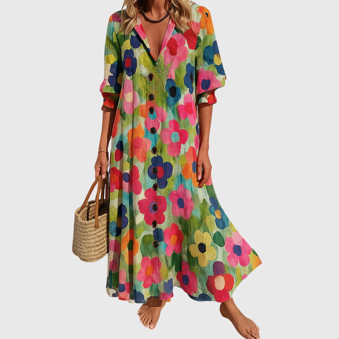 Jasmine™ | Elegancka Sukienka Wyszczuplająca