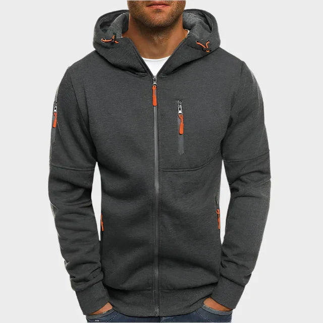 Guy™ – Stylowa kurtka hoodie z praktycznym zamkiem