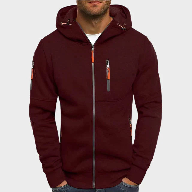 Guy™ – Stylowa kurtka hoodie z praktycznym zamkiem