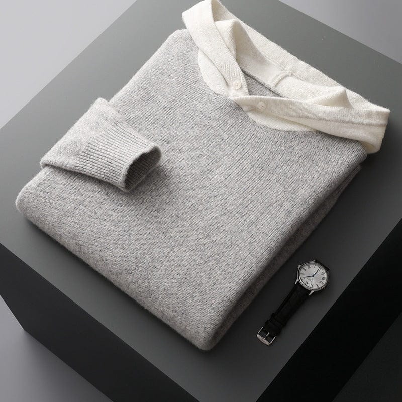 Carter | Hoodie z wełny merino