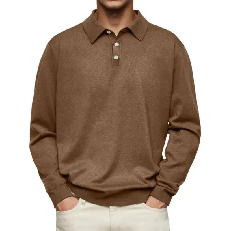 Andrew | Casual Long Sleeve Polo