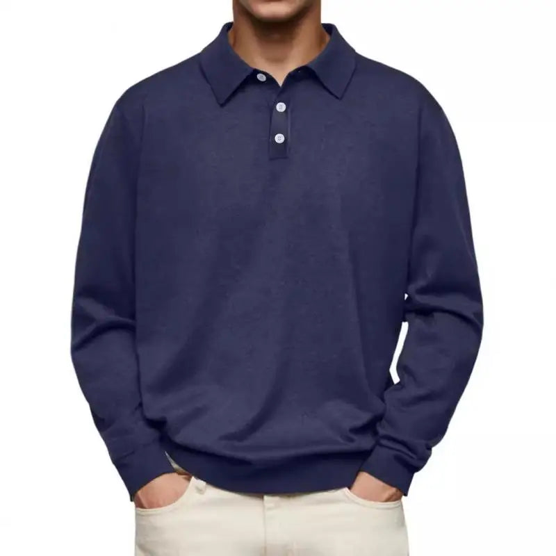 Andrew | Casual Long Sleeve Polo