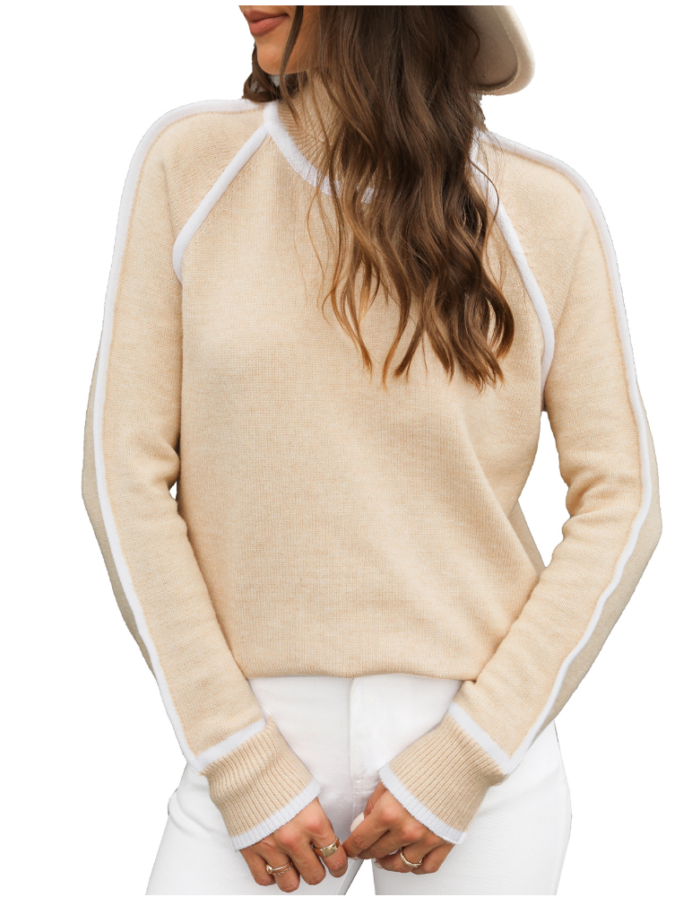 Elle | Miękki golfowy sweter damski