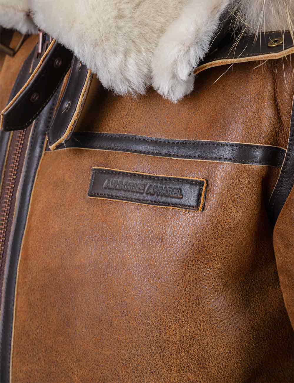 Aron™ | Kurtka Bomber z Kapturem z Futrem