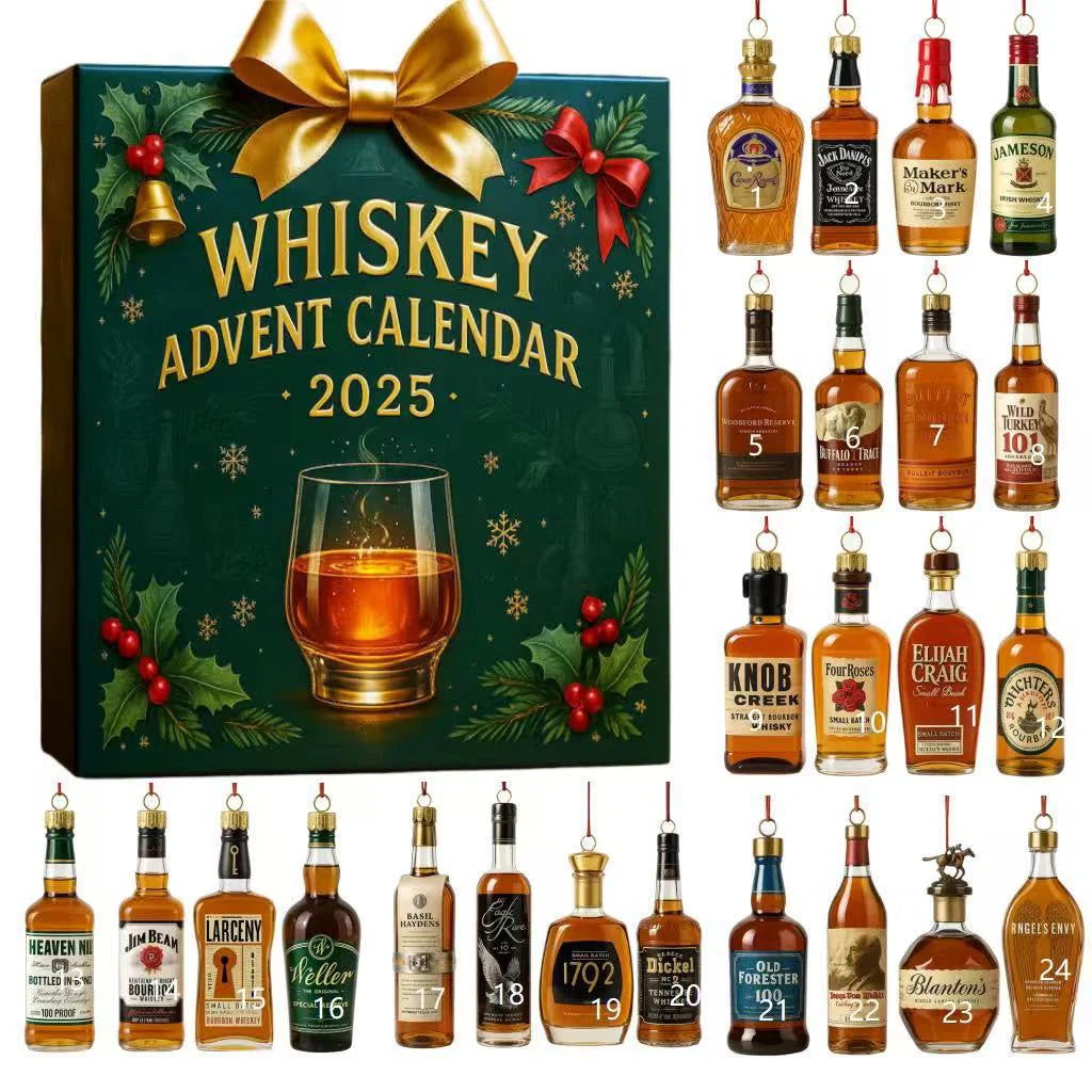 Kalendarz adwentowy whisky na rok 2025