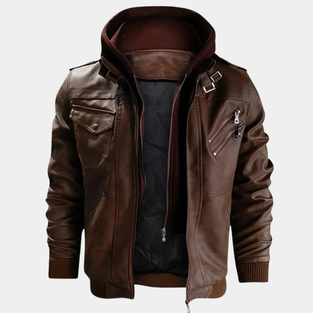 Bram | Casual Leather Jacket