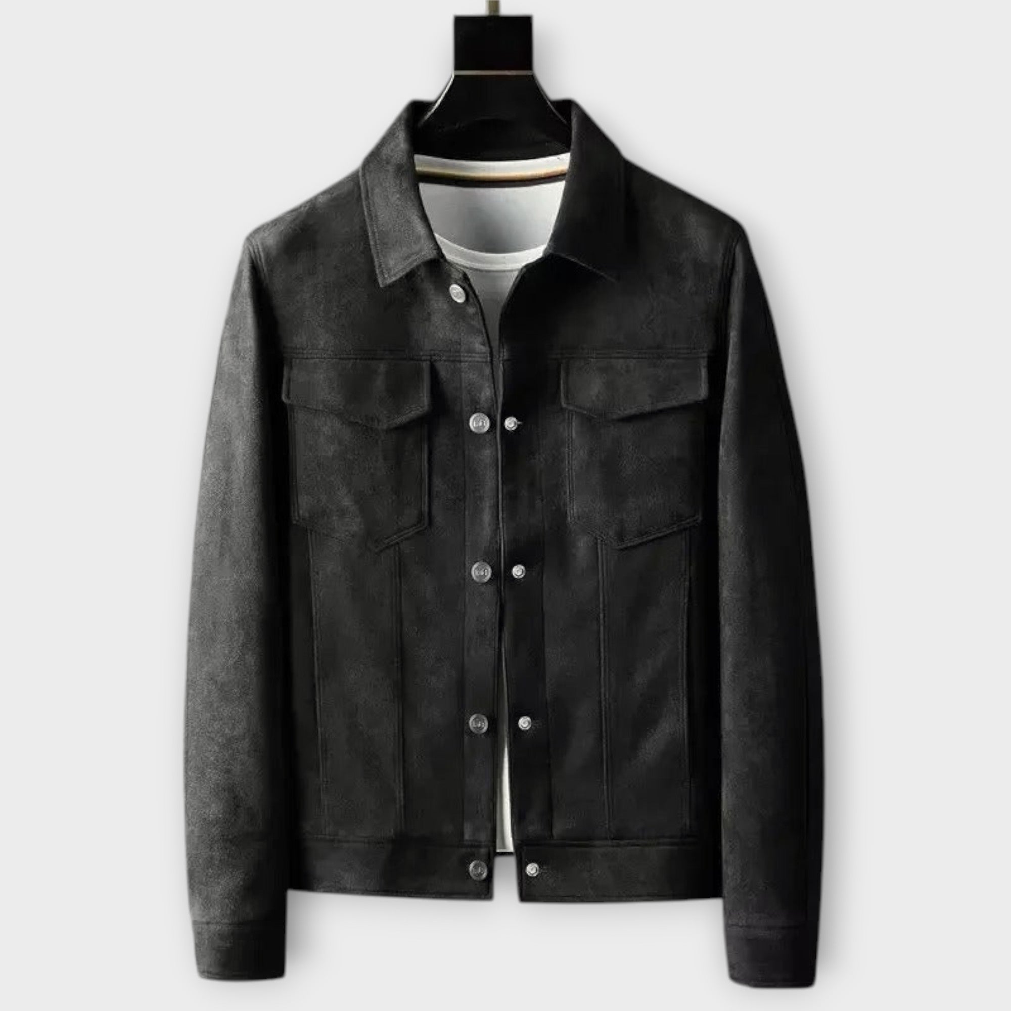 Elegancka Skórzana Kurtka