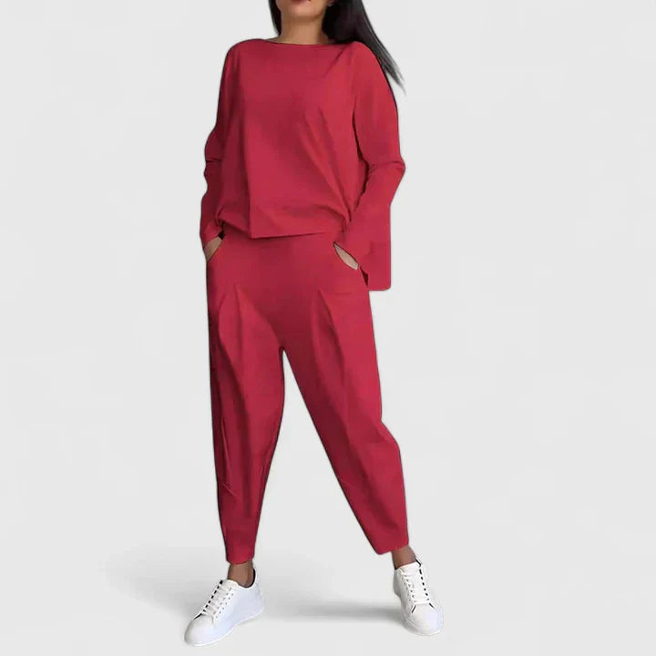 Soe | Stylowy Dwuczęściowy Zestaw