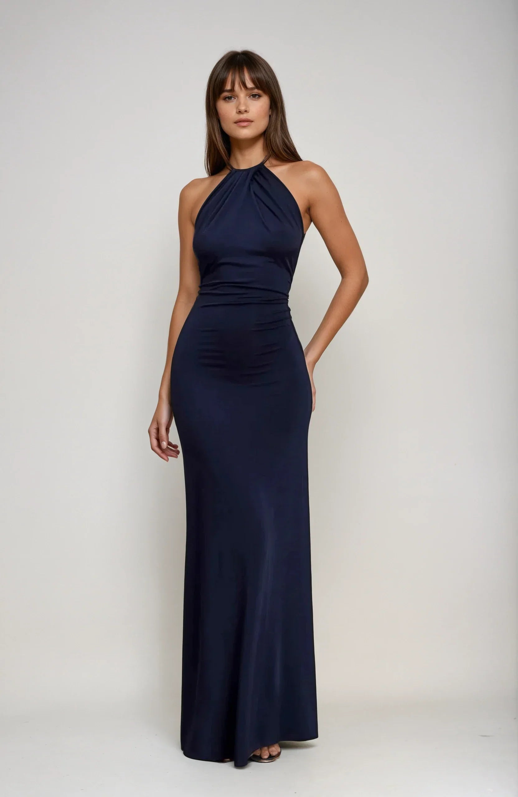 Zuzia | Sukienka Maxi Halter