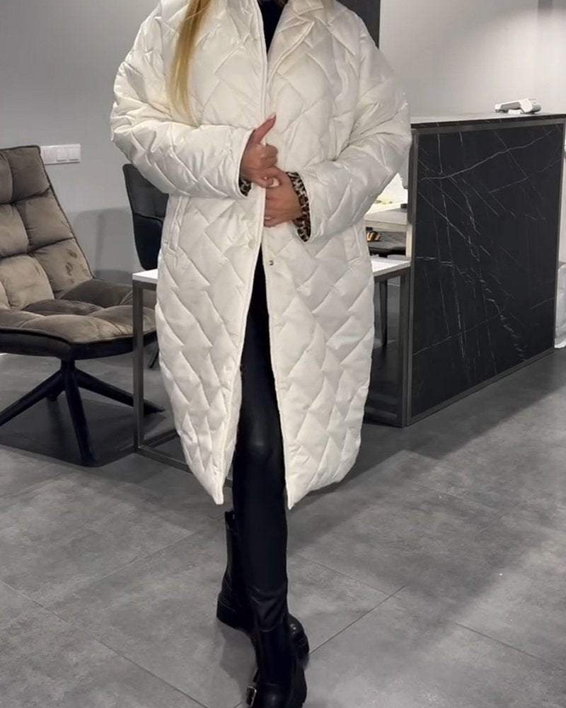 Zanira™ | Płaszcz o średniej długości z klapami