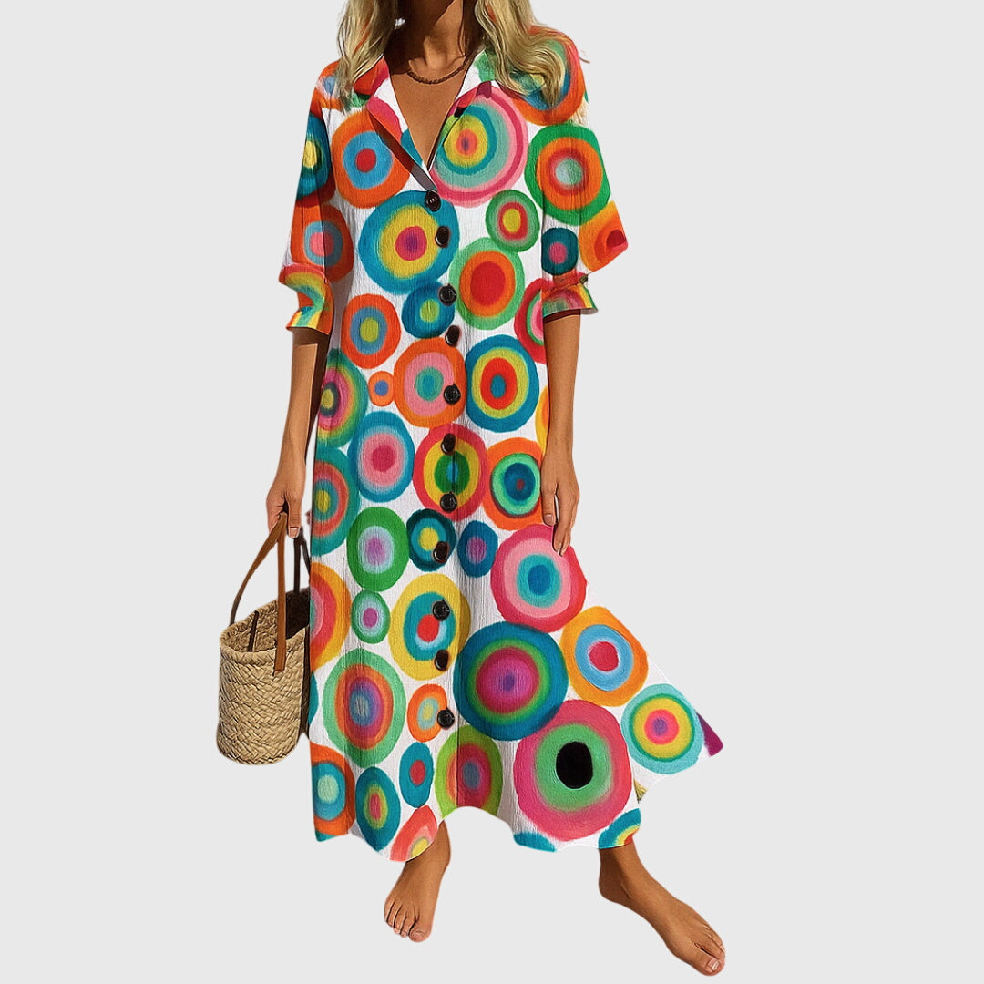 Jasmine™ | Elegancka Sukienka Wyszczuplająca