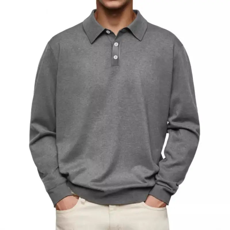 Andrew | Casual Long Sleeve Polo