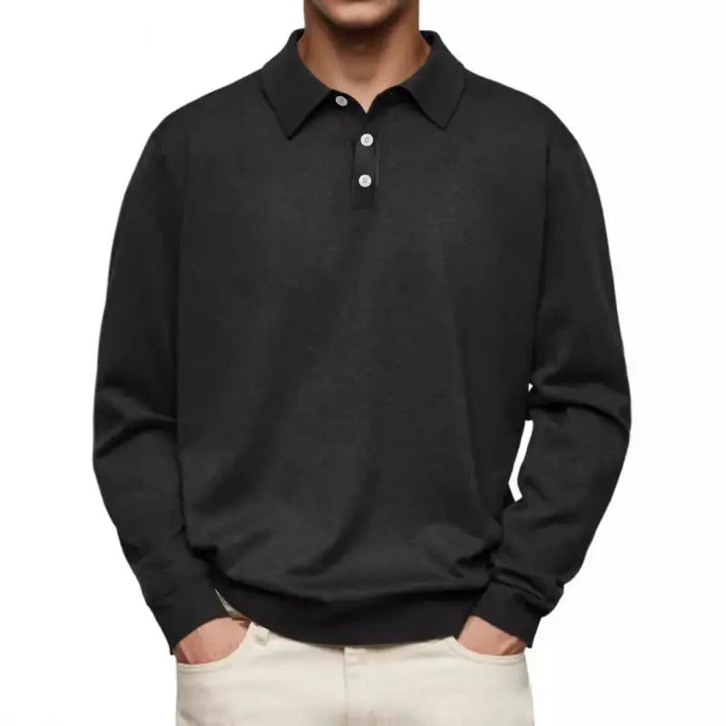 Andrew | Casual Long Sleeve Polo
