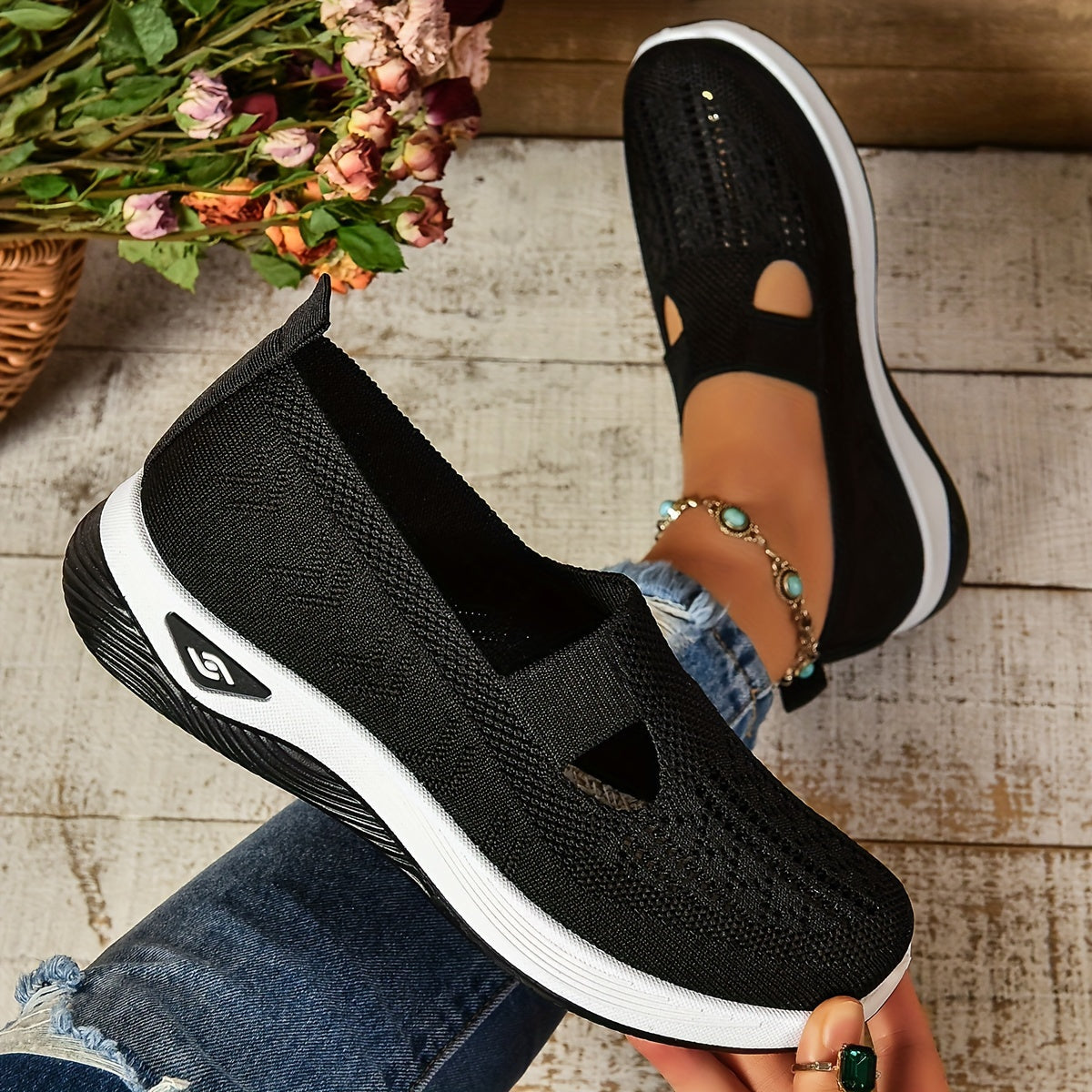 Carmelle – Slip-On oddychające buty turystyczne