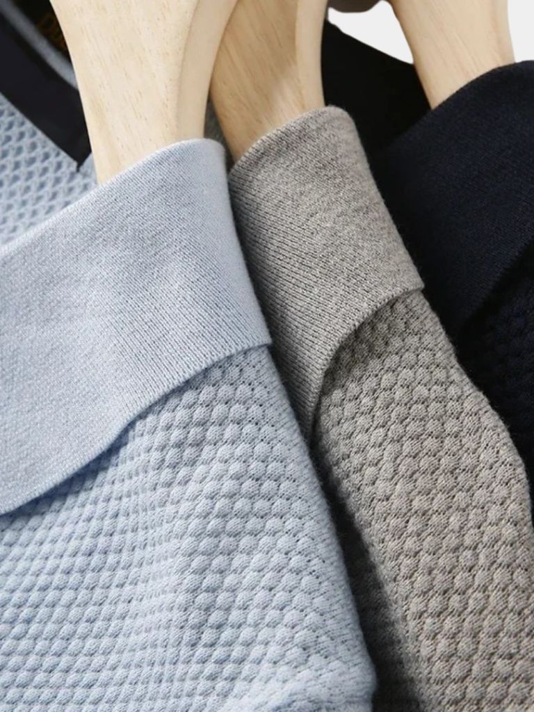 Domenico™ - Elegancka i stylowa koszulka polo