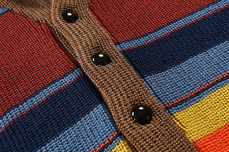 HM® | Sweter Kolorowy Dzianinowy