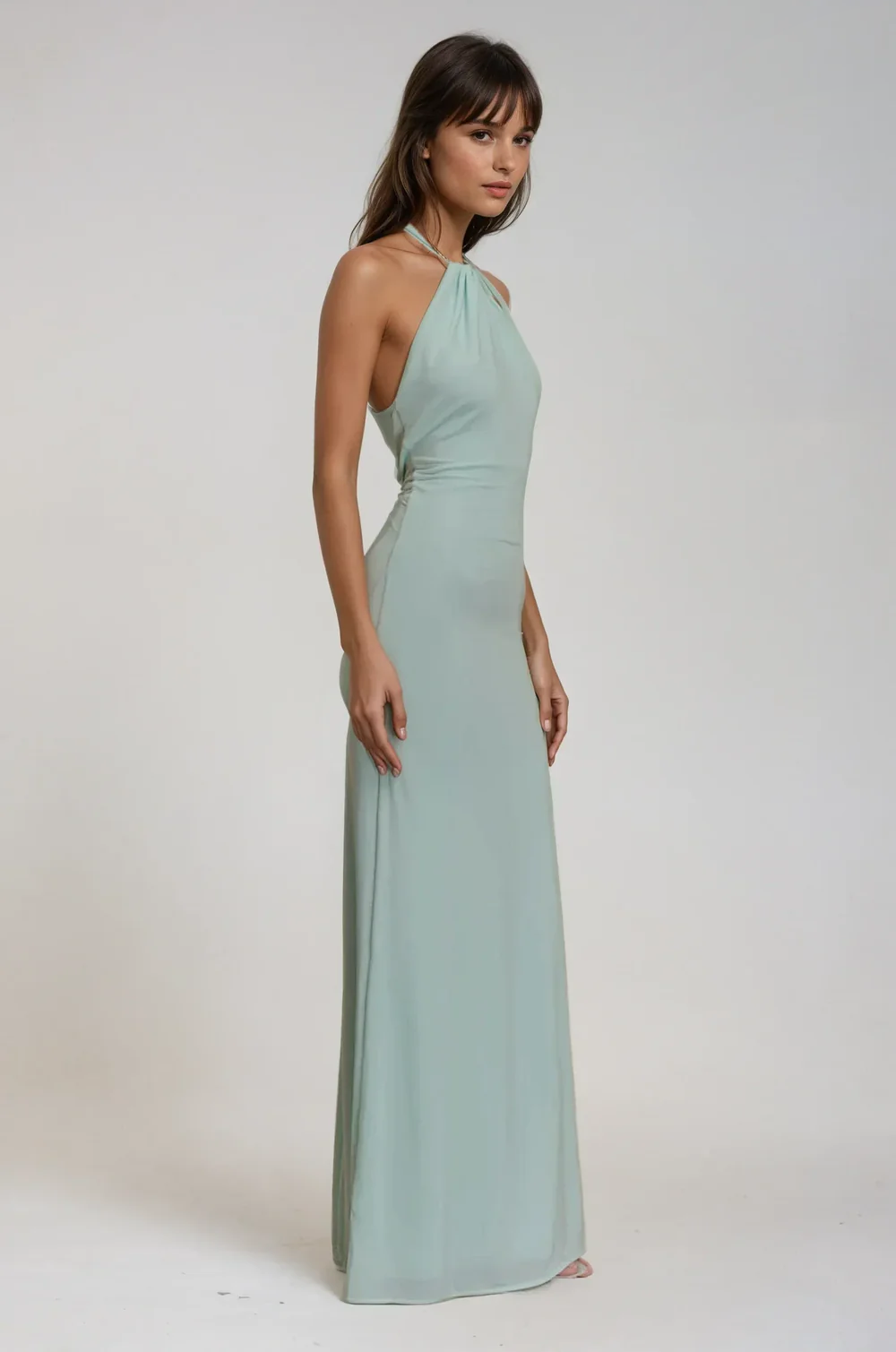 Zuzia | Sukienka Maxi Halter