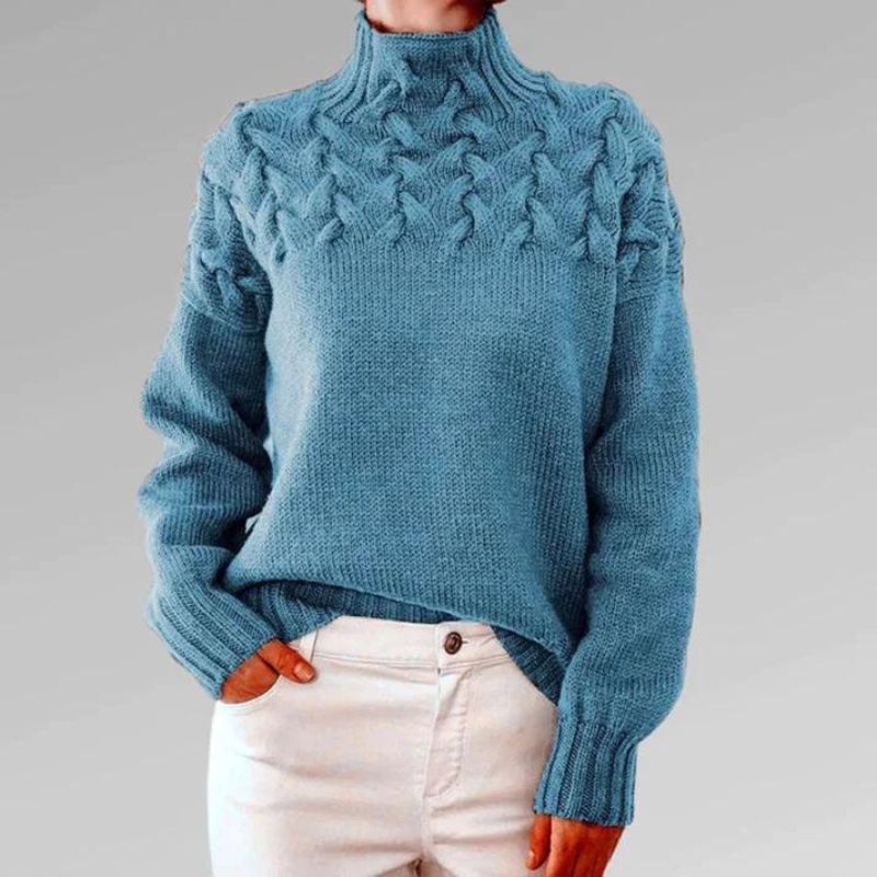 Erika | Sweter z golfem